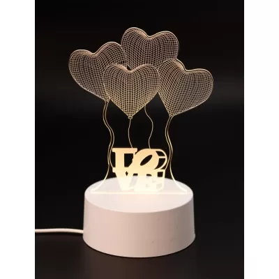 Ночник iLikeGift "LOVE" LED, USB (9х19 см)