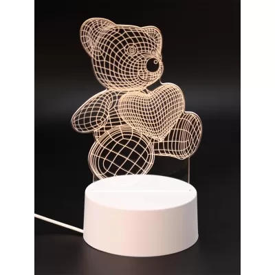 Ночник iLikeGift "Love Bear" LED, USB (9х19 см)