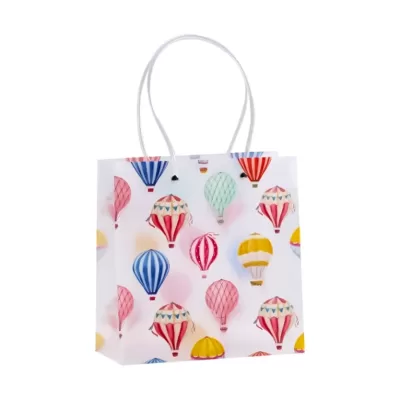 Пакет подарочный прозрачный «Crazy gift», aerostat (22*21,5*10)