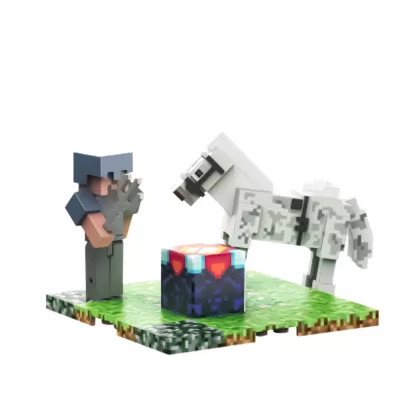 Фигурка Minecraft Фигурка с лошадью с магнитным конструктором