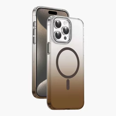 Чехол для iPhone 15 Pro Max KEEPHONE AURORA PRO MC0133 (Titan Gold)