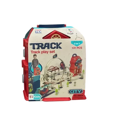 Железная дорога трек с мертвой петлей 131 детали