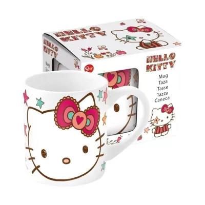 Кружка керамическая "Hello Kitty №4", в подарочной упаковке (325 мл)