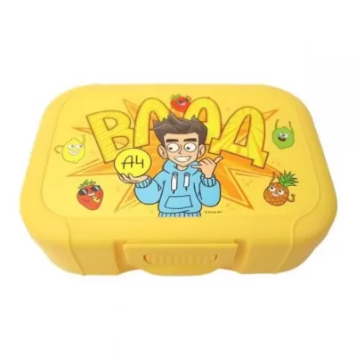 Ланчбокс детский "Влад А4" дизайн 1, 850 мл, 18х12,5х5,5 см, пластик