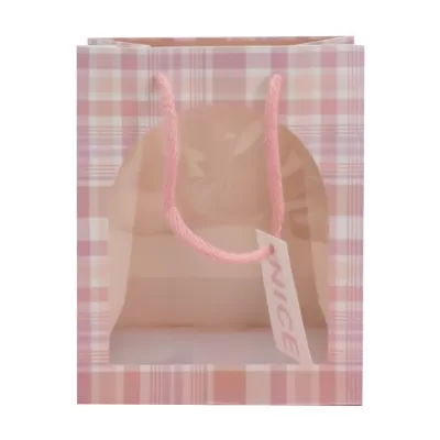 Пакет подарочный «Nice», pink