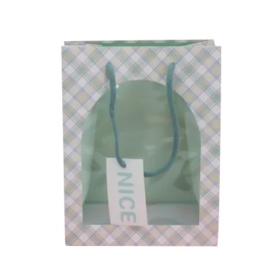 Пакет подарочный «Nice», green