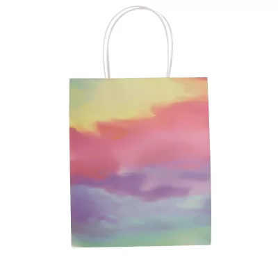 Пакет подарочный «Rainbow sky», (21*25.5*10)