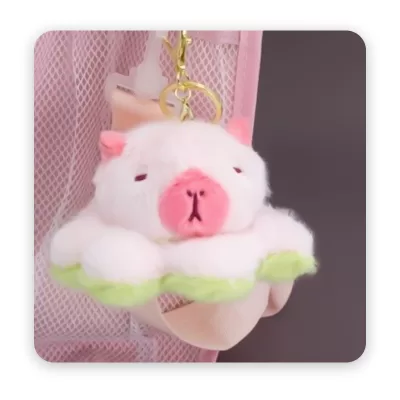 Плюшевый брелок "Two faces", piggy-frog