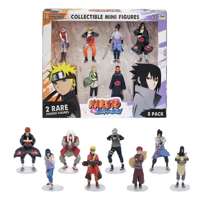Наруто. Игровой набор из 8 фигурок 7 см. Naruto