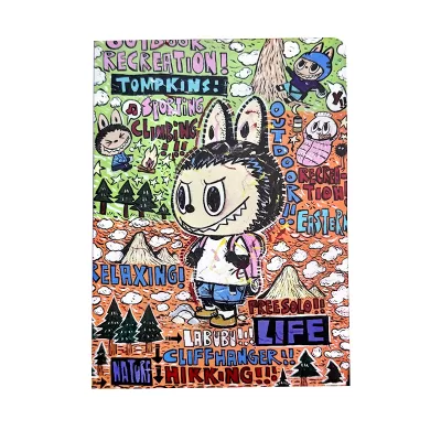 Блокнот "Labubu" A5 лагерь