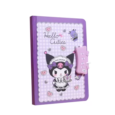 Блокнот с кодовым замком и ручкой "Куро" в ассортименте 1шт