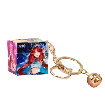 Брелок "Кубик-головоломка", genshin