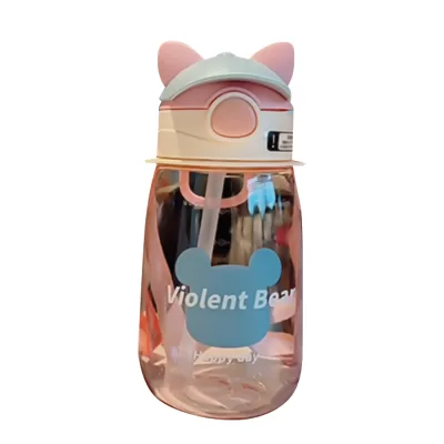 Бутылочка Violent Bear розовый, 650мл