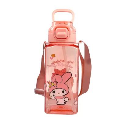 Бутылочка с трубочкой "My Mld" hello Мело, 800мл