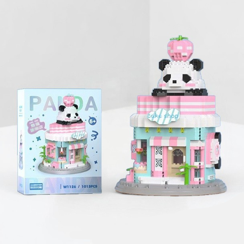 Конструктор Panda Cake Shop №1126 (1013 деталей) Конструктор "Panda" Cake Shop №1126 (1013 деталей)