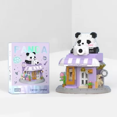 Конструктор "Panda" Фотостудия №1124 (878 деталей)