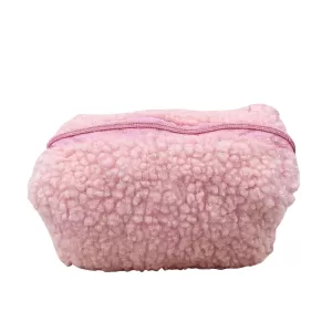 Косметичка плюшевая "Lamb" розовый