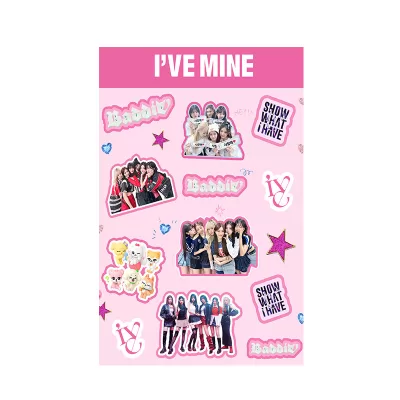 Набор наклеек "K-POP" IVE