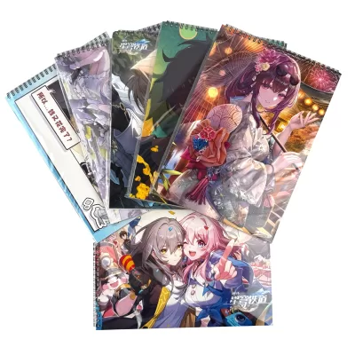 Скетчбук "Honkai Star Rail" в ассортименте, 1шт (25 листов)