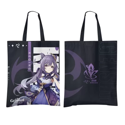 Сумка тканевая "Genshin Impact" Keqing