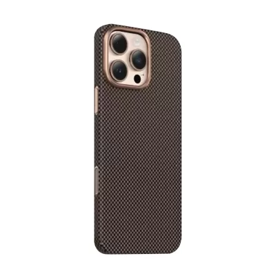 Чехол для iPhone 16 Pro Keephone Kevilar Norra MC0209 (Brass)