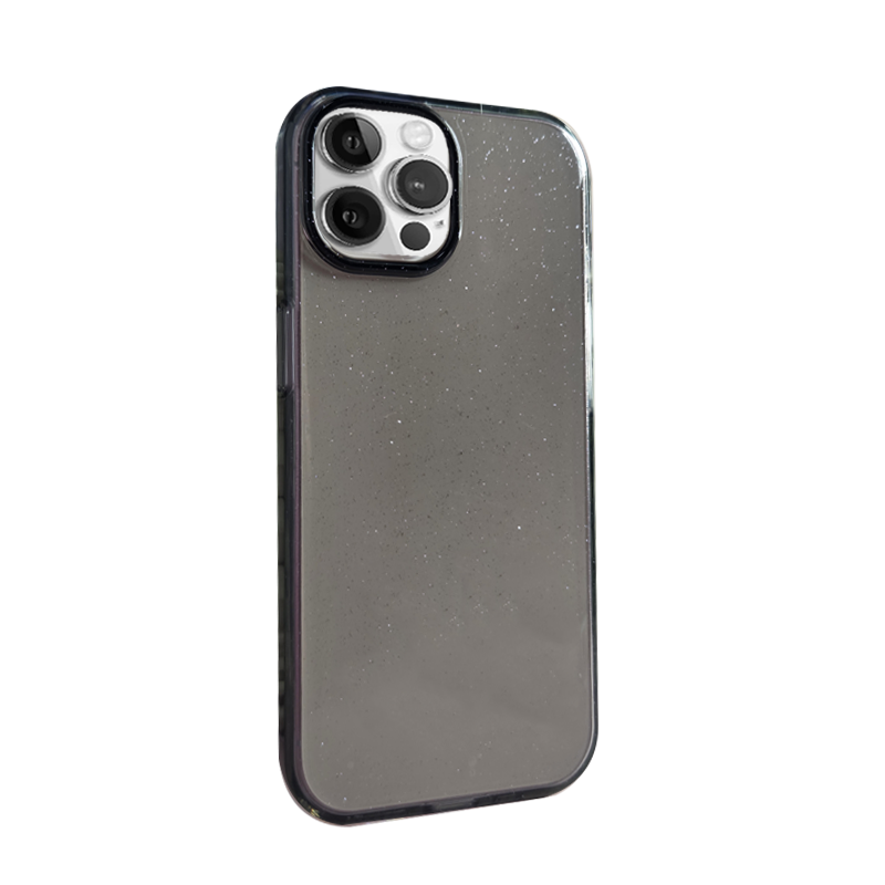 Чехол iP 16 Pro J-Case Glitter (Black)