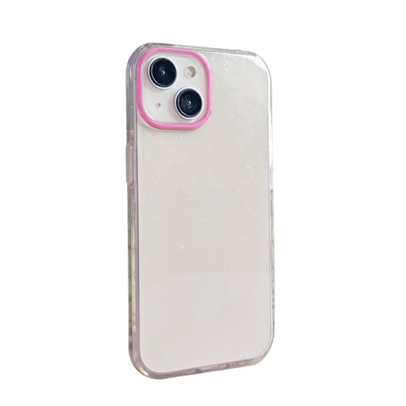 Чехол iP 15 J-Case Glitter (Pink)