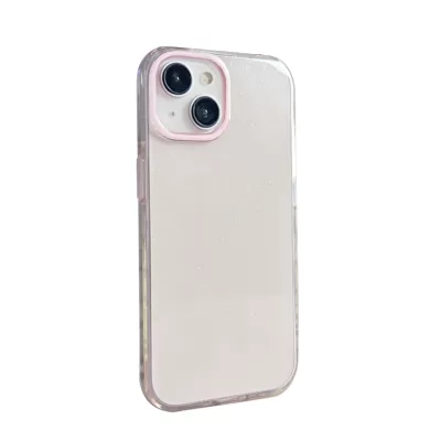 Чехол iP 14 J-Case Glitter (Clear)