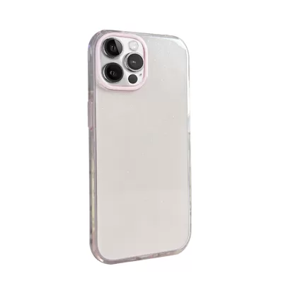Чехол iP 16 Pro Max J-Case Glitter (White)