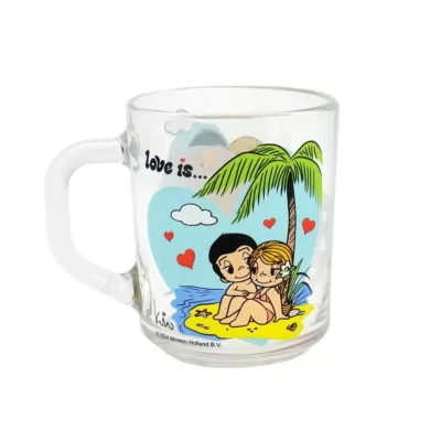 Кружка "Love is...Модерн", в подарочной упаковке, стекло (230 мл)