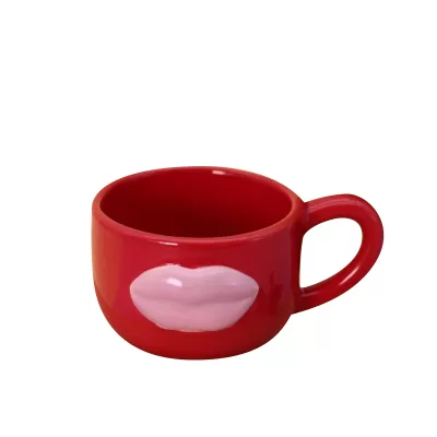 Кружка керамическая «Sensual lips», 390 ml