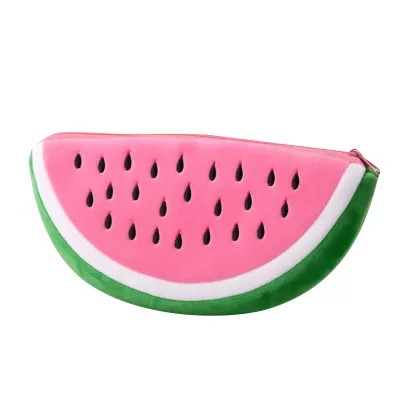 Пенал плюшевый "Juicy watermelon", pink (22*12 см)