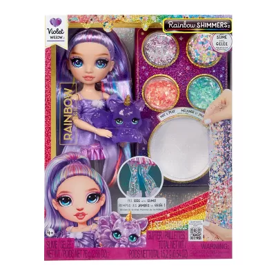 Рейнбоу Хай Кукла Шиммерс Виолет фиолетовая с аксессуарами Rainbow High