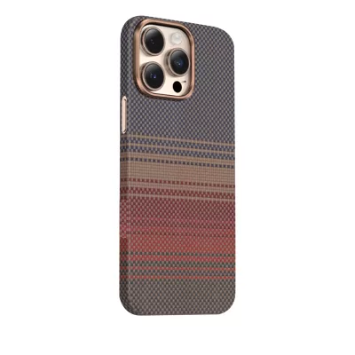 Чехол iP 15 Pro DFANS Carbon (Sunset)