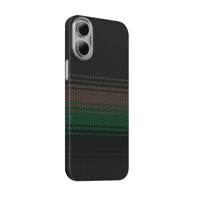 Чехол iP 16 DFANS Carbon (Aurora)