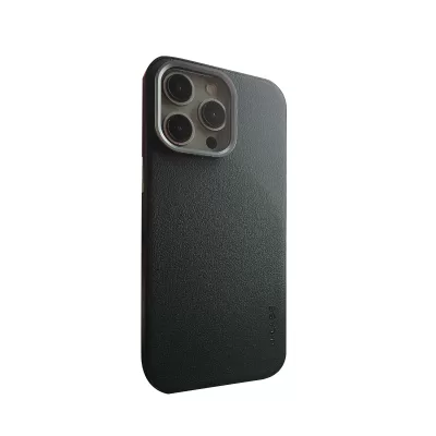 Чехол iP 15 Pro J-Case leather (Black)
