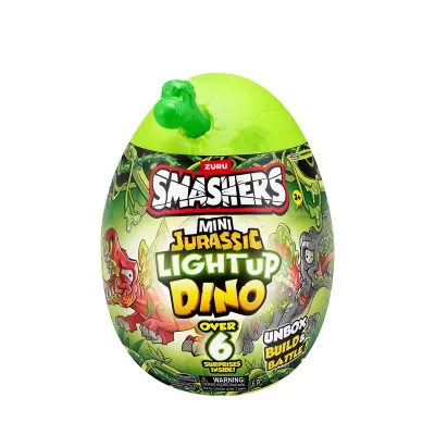Zuru Smashers: "Mini Jurassic Light-Up Dino", игрушка-сюрприз
