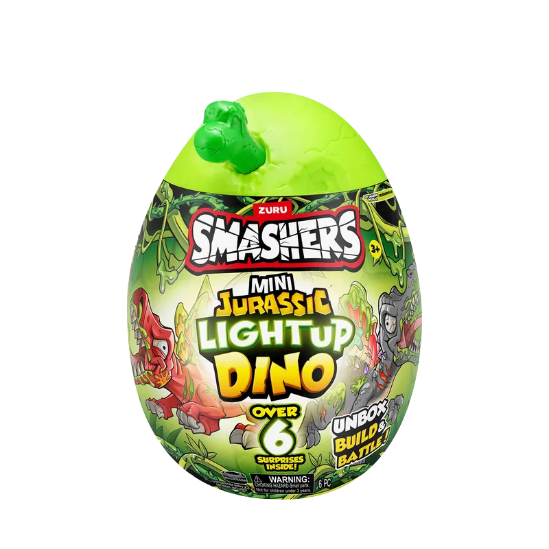 Zuru Smashers: "Mini Jurassic Light-Up Dino", игрушка-сюрприз