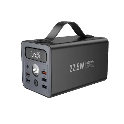 Внешний аккумулятор 60000mAh 3USB+2Type-C+1DC 3.0A PD 20W быстрая зарядка Hoco J138