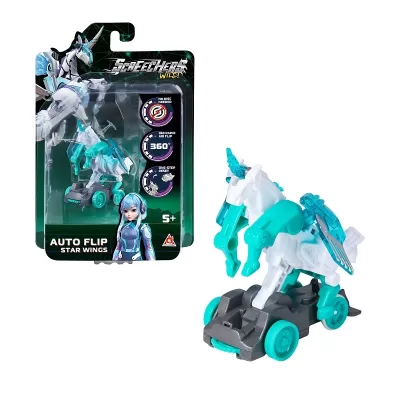 Дикие Скричеры. Машинка-трансформер Робот Стар Вингс S5. ТМ Screechers Wild