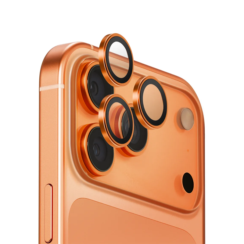 Защитное стекло KEEPHONE 3D SPIRAL CAMERA LENS IP 17 Pro 17 Pro Max (Cosmic Orange) Защитное стекло KEEPHONE 3D SPIRAL CAMERA LENS IP 17 Pro/17 Pro Max (Cosmic Orange)