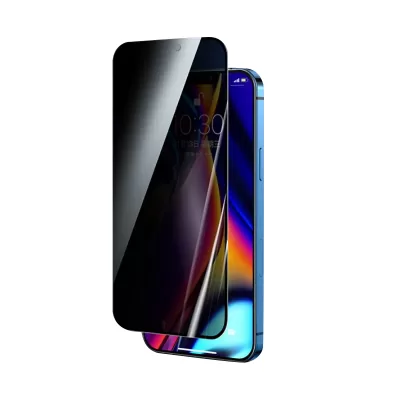 Защитное стекло iP 16 Pro/17 10D Anti-Spy (Black)