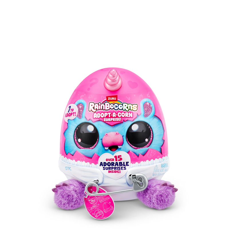 Игровой набор-сюрприз ZURU Rainbocorns Adopt-a-corn S1 с акс. в асс., малый Игровой набор-сюрприз ZURU Rainbocorns Adopt-a-corn S1 с акс. в асс., малый