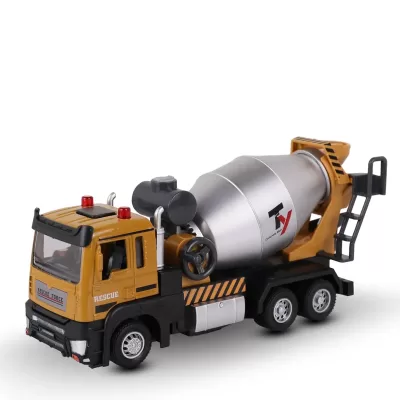 Игрушка-бетономешалка KID ROCKS, масштаб 1:32, со звуком и светом, пружин. механизм