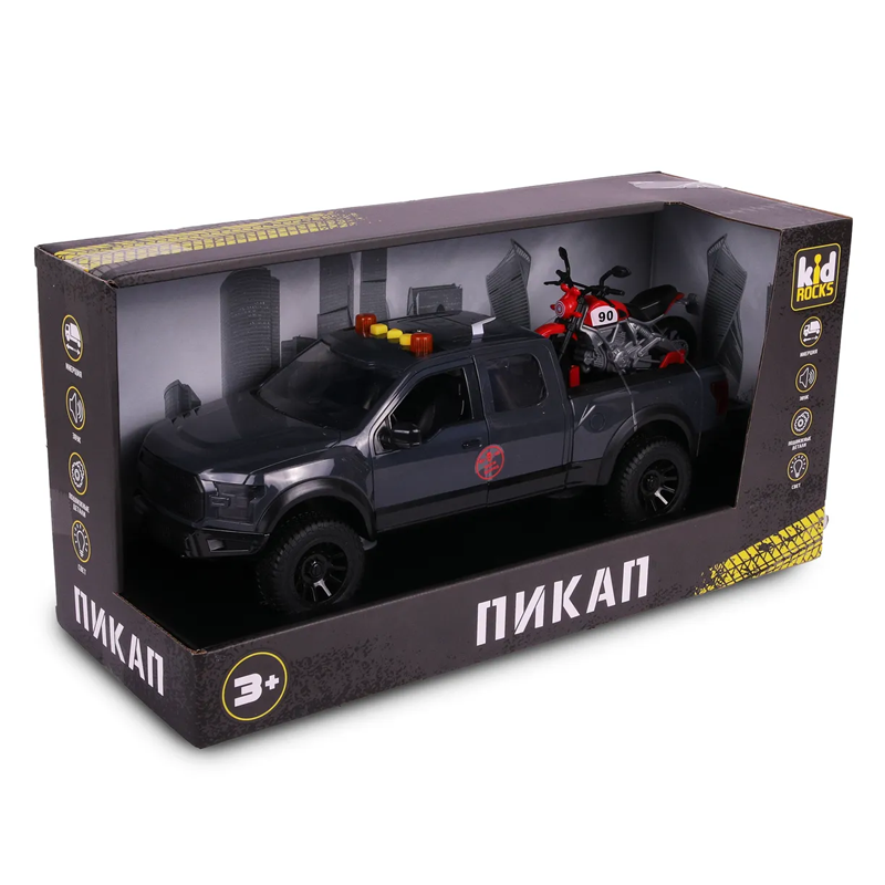 Игрушка машинка-пикап KID ROCKS,масштаб 1:12