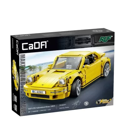 Конструктор CaDA "Спорткар RUF Yellowbird"