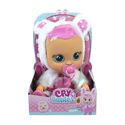 Край Бебис Игр. Наб. Кукла Кони Кроха плачущая инт. с акс. Cry Babies