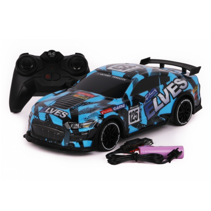 Машинка Р У Kid Rocks 1 18 Гоночная машина, синия Машинка Р/У Kid Rocks 1:18 Гоночная машина, синия