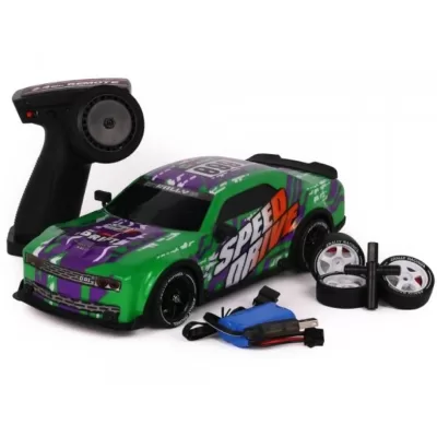 Машинка Р/У Kid Rocks 1:16 Гоночная машина для дрифта, зеленая