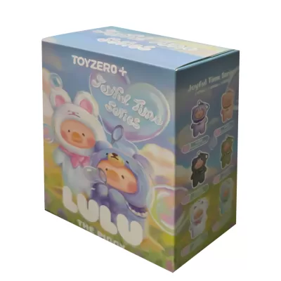 Мягкая игрушка Lulu the Pig Поросенок Лулу Веселое времяпрепровождение в сюрприз-боксе 14см, 1шт.